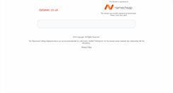 Desktop Screenshot of datasec.co.uk