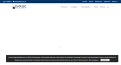 Desktop Screenshot of datasec.de